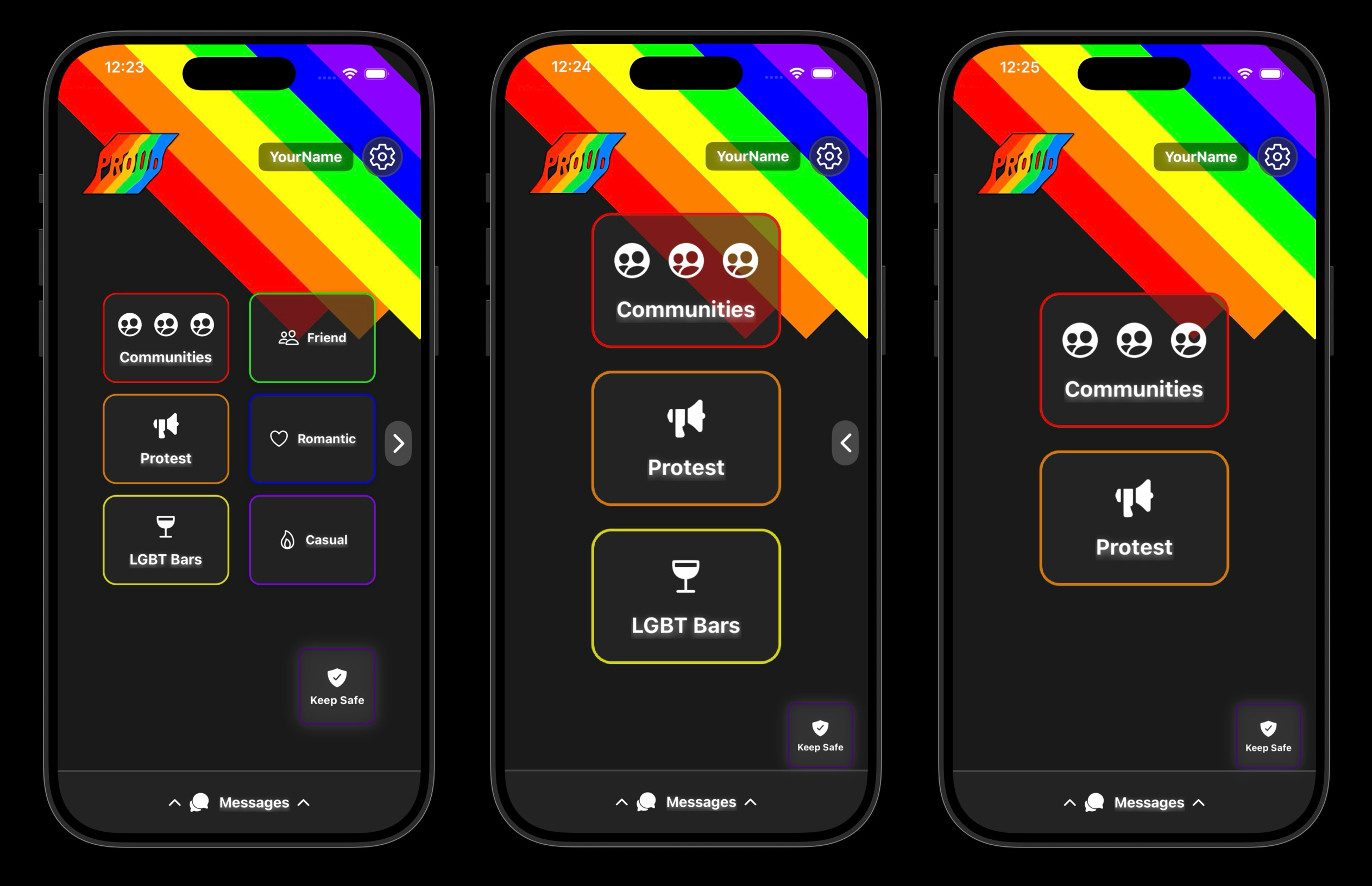 Colorful home theme